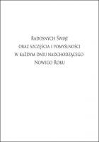 Kartka świąteczna charytatywna GD 114