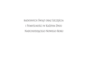 Kartka świąteczna fundacyjna GD 122