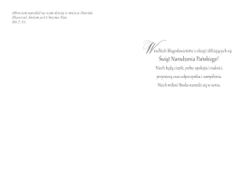 Religijna Kartka Świąteczna Reprodukcja  RR 13