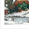 Kartka świąteczna z pejzażem zimowym B 618