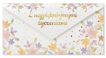 Koperta na upominek, prezent, banknoty KOP14