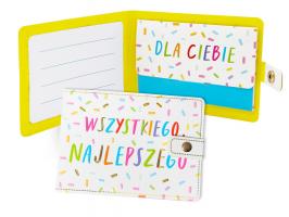 Portfelik na upominek, prezent, banknoty POR6